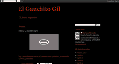 Desktop Screenshot of elgauchitogilargentino.blogspot.com
