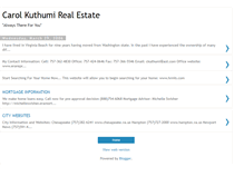 Tablet Screenshot of carolkuthumirealestate.blogspot.com