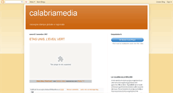 Desktop Screenshot of calabriamedia.blogspot.com