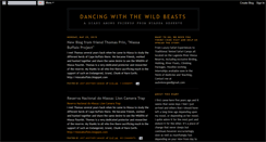 Desktop Screenshot of dancingwiththewildbeast.blogspot.com