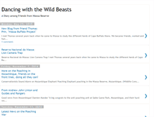 Tablet Screenshot of dancingwiththewildbeast.blogspot.com