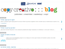 Tablet Screenshot of elcopycreativo.blogspot.com