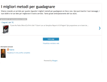 Tablet Screenshot of guadagnaresoldionline-valerio.blogspot.com