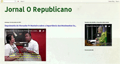 Desktop Screenshot of jornalorepublicano.blogspot.com
