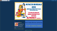 Desktop Screenshot of mifacciounregalo.blogspot.com