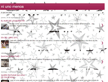 Tablet Screenshot of niuno-menos.blogspot.com
