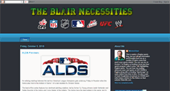 Desktop Screenshot of blair-necessities.blogspot.com