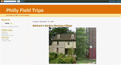 Desktop Screenshot of phillyfieldtrips.blogspot.com