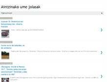 Tablet Screenshot of aintzinakojolasak.blogspot.com