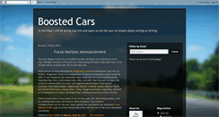 Desktop Screenshot of boosted-info.blogspot.com