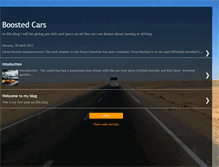 Tablet Screenshot of boosted-info.blogspot.com