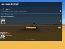 Tablet Screenshot of lascosasdelbichi.blogspot.com