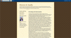 Desktop Screenshot of historiajumilla.blogspot.com