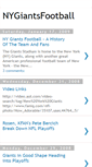 Mobile Screenshot of nyfootballgiantsnews.blogspot.com