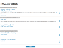 Tablet Screenshot of nyfootballgiantsnews.blogspot.com