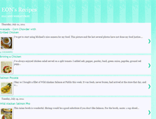 Tablet Screenshot of eonsrecipes.blogspot.com