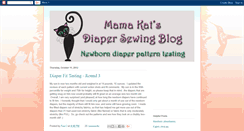 Desktop Screenshot of mamakatdiapers.blogspot.com