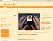 Tablet Screenshot of casanaranjablog.blogspot.com