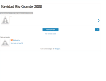 Tablet Screenshot of alejandro-navidadriogrande2008.blogspot.com