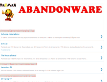 Tablet Screenshot of abandonware-t.blogspot.com