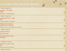 Tablet Screenshot of oceansidevillagesharkbay.blogspot.com