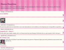 Tablet Screenshot of docesdoceiras.blogspot.com