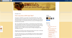 Desktop Screenshot of dwi-laws.blogspot.com