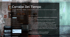 Desktop Screenshot of corralondeltiempo.blogspot.com