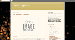 Desktop Screenshot of music-express-87.blogspot.com