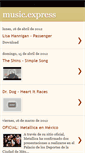 Mobile Screenshot of music-express-87.blogspot.com