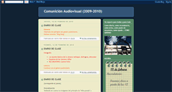 Desktop Screenshot of comunicacionaudiovisual0910.blogspot.com