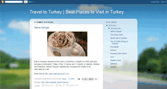 Desktop Screenshot of bestturkeyplaces.blogspot.com