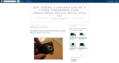 Desktop Screenshot of cannonlcdrepair.blogspot.com