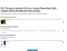 Tablet Screenshot of cannonlcdrepair.blogspot.com