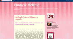 Desktop Screenshot of funnyandmelanie.blogspot.com