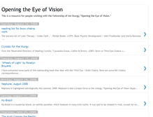 Tablet Screenshot of eyeofvision.blogspot.com