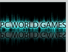 Tablet Screenshot of pcworldgames.blogspot.com