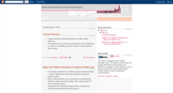 Desktop Screenshot of clinicalmessage.blogspot.com