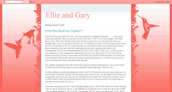 Desktop Screenshot of ellieandgary.blogspot.com