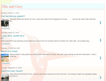 Tablet Screenshot of ellieandgary.blogspot.com