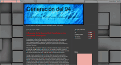 Desktop Screenshot of generacionde1994.blogspot.com