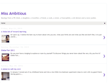 Tablet Screenshot of mademoiselleambitieuse.blogspot.com