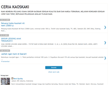Tablet Screenshot of ceria-kaoskaki.blogspot.com