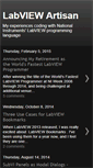 Mobile Screenshot of labviewartisan.blogspot.com