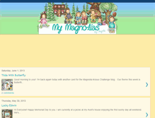 Tablet Screenshot of mymagnoliasbyangela.blogspot.com