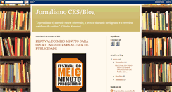 Desktop Screenshot of jornalismocesblog.blogspot.com