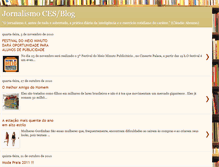 Tablet Screenshot of jornalismocesblog.blogspot.com