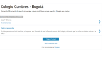 Tablet Screenshot of colegiocumbres.blogspot.com