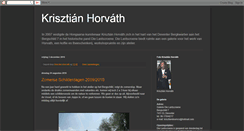 Desktop Screenshot of krisztianhorvath.blogspot.com