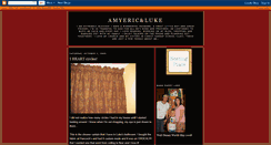 Desktop Screenshot of amyericluke.blogspot.com